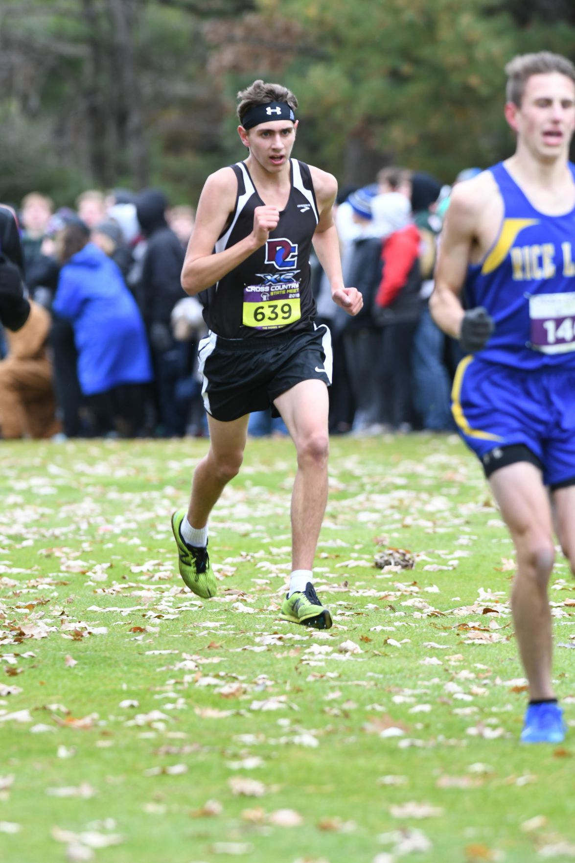WIAA state cross country photo: Austyn Trewyn-Colvin, Deerfield/Cambridge